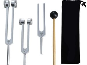 ICHFSVU Tuning Fork for healing Set (128Hz