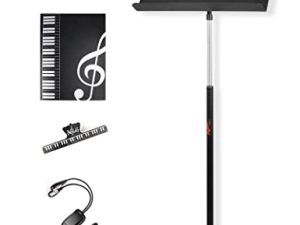 Mr.Power Portable Sheet Music Stand With Accessories for Guitar