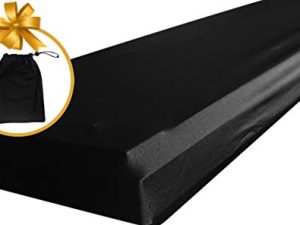 Piano Keyboard Dust Cover for 61-76 Keys - Made of Nylon / Spandex - Comes Complete with Built-In Bag