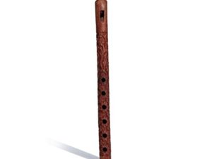 Chirstmas Sale -13" Authentic Traditional Indian Musical Instrument Hand Carved Wooden Decorative Flute