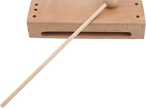 Solid Wood Rhythm Block with Mallet
