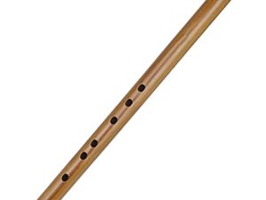 Link O Line Flutes Indian Bansuri Ancient Look C Scale Right Handed Bamboo Flute Musical Instrument for Beginners/Professional - 19 Inch