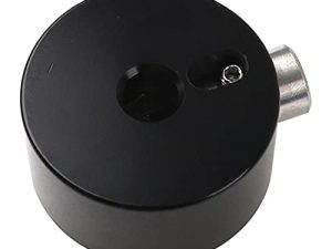 1Pcs Yootones Aluminum Alloy Drum Quick-set Cymbal Mate Nut Compatible with Percussion Instrument Parts (Black)