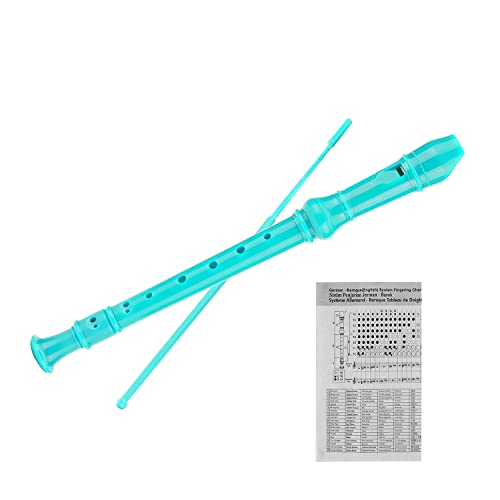ENGIEGEE 8-Hole Soprano Descant Recorder Kids Music Flute with Cleaning Rod & Case Bag For School Student Home Entertainment Green ENGIEGEE 8-Hole Soprano Descant Recorder Kids Music Flute with Cleaning Rod & Case Bag For School Student Home Entertainment Green