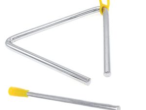 Cheerock 6 Inch Steel Triangle Percussion Music Instrument