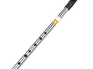 summina Irish Whistle Flute Key of C 6 Holes Flute Wind Musical Instruments for Beginners Intermediates Experts