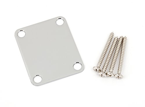 Fender 4-Bolt Vintage-Style Neck Plate Plain - Chrome Fender 4-Bolt Vintage-Style Neck Plate Plain - Chrome