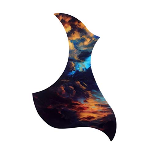 SUPVOX Guitar Pickguard Self Adhesive Pickup Pick Guard Scratch Plate Sticker for Folk Acoustic Guitar Musical Instrument SUPVOX Guitar Pickguard Self Adhesive Pickup Pick Guard Scratch Plate Sticker for Folk Acoustic Guitar Musical Instrument