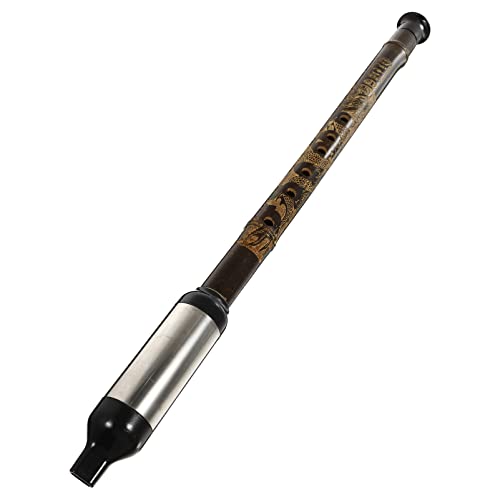EXCEART 1 Set of Bawu Flute Authentic Flute Folk Woodwind Musical Instrument Recorder Traditional Handcrafted Folk Instrument with Storage Box EXCEART 1 Set of Bawu Flute Authentic Flute Folk Woodwind Musical Instrument Recorder Traditional Handcrafted Folk Instrument with Storage Box