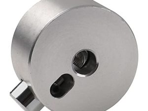 1Pcs Yootones Aluminum Alloy Drum Quick-set Cymbal Mate Nut Compatible with Percussion Instrument Parts (Silver)