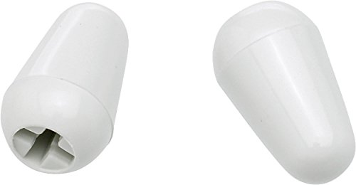 Fender Stratocaster Switch Tips - White Fender Stratocaster Switch Tips - White