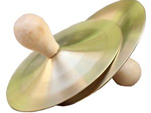 Cupsofu 9cm Hand Percussion Copper Cymbals Children Instrument Education Toys
