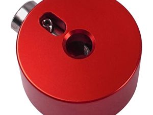1Pcs Yootones Aluminum Alloy Drum Quick-set Cymbal Mate Nut Compatible with Percussion Instrument Parts (Red)