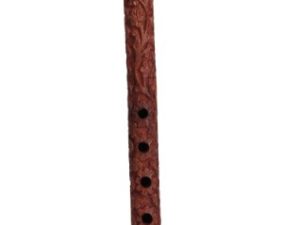 Unique 13" Exotic Hand Carved Authentic Traditional Wooden Flute Great Sound Indian Musical Instrument Store Indya
