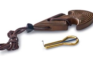 Jaw Harp by MUARO P.Potkin in Dark Wooden Case"Arrow"(Mouth Harp)