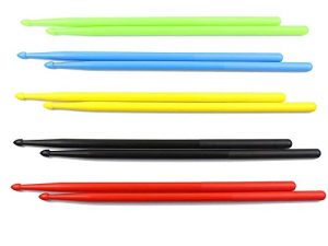 5 Pairs 5A Nylon Drum Sticks for Drummer Playing
