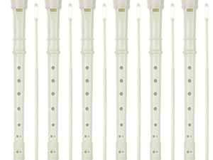 LOLYSIC 16 Pack 8 Hole Recorder Flute
