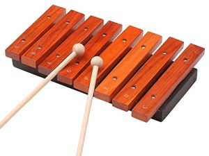 Btuty 8 Notes Wood Xylophone Includes 2 Wooden Mallets Music Tools Percussion Instrument