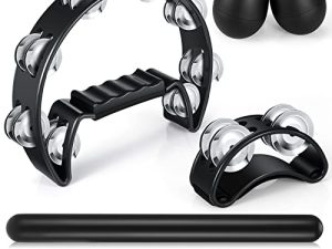 Yeshone 6 Pcs Tambourines for Adults