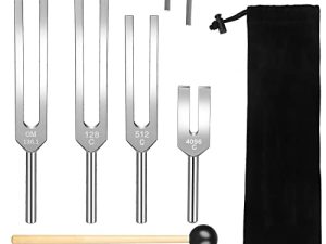Uoeo 9 Pack Tuning Fork Set (128Hz