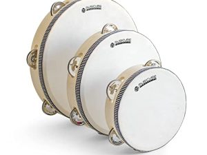 MUSICUBE Tambourines for Adults 6 inch 8 inch 10 inch Tambourine for Kids