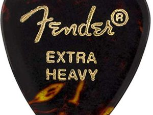Fender Classic Celluloid Guitar Picks 451 Shape