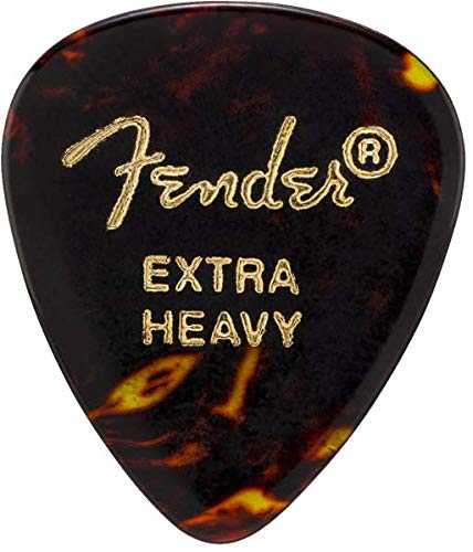 Fender Classic Celluloid Guitar Picks 451 Shape Fender Classic Celluloid Guitar Picks 451 Shape