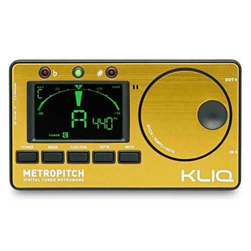 KLIQ MetroPitch - Metronome Tuner for All Instruments - with Guitar KLIQ MetroPitch - Metronome Tuner for All Instruments - with Guitar