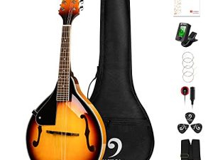 Vangoa LEFT-HANDED Mandolin Musical Instrument