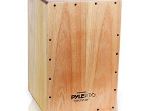 Pyle String Cajon - Wooden Percussion Box