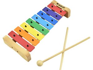 MUSICUBE Xylophone with Harmonica for Kids Orff Instruments Wooden Xylophone with Mallets Toddler Baby Musical Instrument Educational Music Toys Christmas Day Gifts for Boys Girls