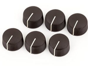 Fender Pure Vintage Radio Amplifier Knobs - Dark Brown