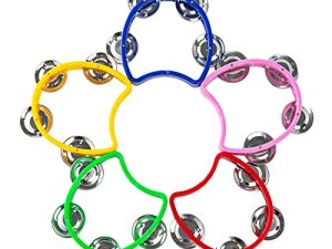 Musfunny Tambourine Mini Hand Percussion