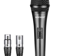 Neewer Cardioid Dynamic Microphone with XLR Male to XLR Female Cable