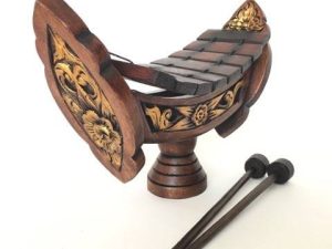 Thai Teak Wood Traditional Wooden Xylophone