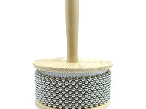 LOONELO Wooden Hand Cabasa with Stainless Steel
