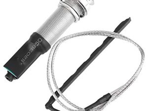 Acoustic Guitar Pickup Piezo Pickup Transducer 6.35mm Guitar Pickups Sound Seeker Pure Sound Transducer for Acoustic Guitar Cello Banjo Ukulele Mandolin Microphone Instruments Pickup Accessories