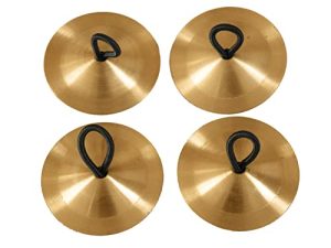 Arborea Finger Cymbals Belly Dancing Brass Finger Cymbals Musical Instrument for Ball Party
