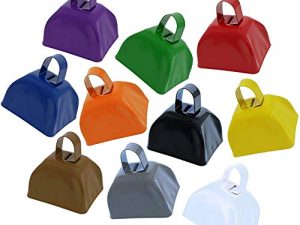 Metal Cowbell Noisemaker Cheering Bell