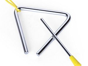yueton 5" Musical Steel Triangle with Striker