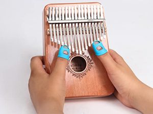 POKHDYE Thumb piano karinba beginner 17 tone solid wood Finger Piano toy musical instrument birthday gift