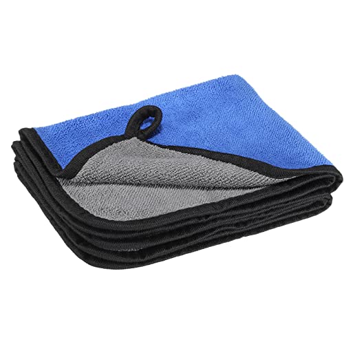 MECCANIXITY Microfiber Cleaning Cloths 12 x 16 Inch Guitar Polishing Cloths Microfiber Towels for Musical Instrument Guitar Piano Gray Blue 2 Pack MECCANIXITY Microfiber Cleaning Cloths 12 x 16 Inch Guitar Polishing Cloths Microfiber Towels for Musical Instrument Guitar Piano Gray Blue 2 Pack