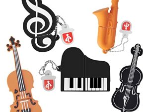 Leizhan 5 x 8GB Cute Music USB Flash Drive