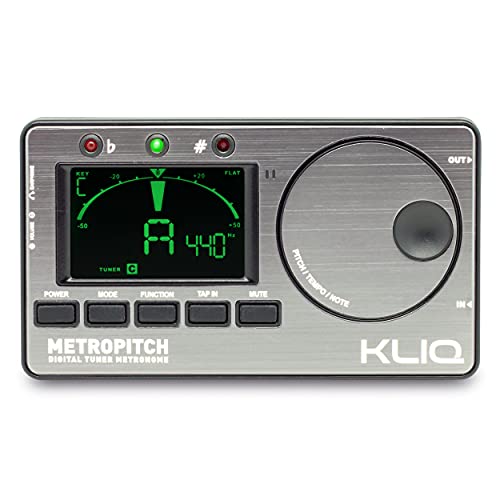 KLIQ MetroPitch - Metronome Tuner for All Instruments - with Guitar KLIQ MetroPitch - Metronome Tuner for All Instruments - with Guitar