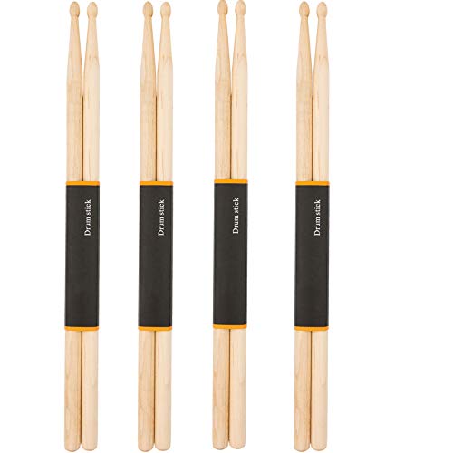 WOGOD 5A Drum Sticks Maple Drumsticks (four pair) WOGOD 5A Drum Sticks Maple Drumsticks (four pair)