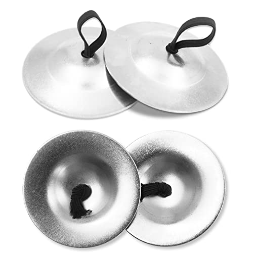 4Pcs Finger Cymbals 5.3cm/2.1in 4Pcs Finger Cymbals 5.3cm/2.1in
