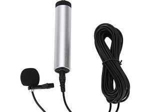 an-do-er Mini Portable Wired Electret Condenser Lapel Collar Clip-on Musical Instrument Mic Microphone for Guitar Sax Trumpet Violin Piano