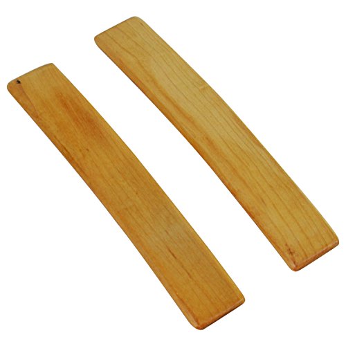 Treasure Gurus New Solid Pair of Maple Wood Bones Folk Musical Wooden Spoons Rhythm Instrument Treasure Gurus New Solid Pair of Maple Wood Bones Folk Musical Wooden Spoons Rhythm Instrument