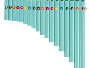 18 Pipes Pan Flute Eco-friendly Resin C tone Easy Learn Pan Flute