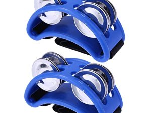 2PCS Foot Tambourine